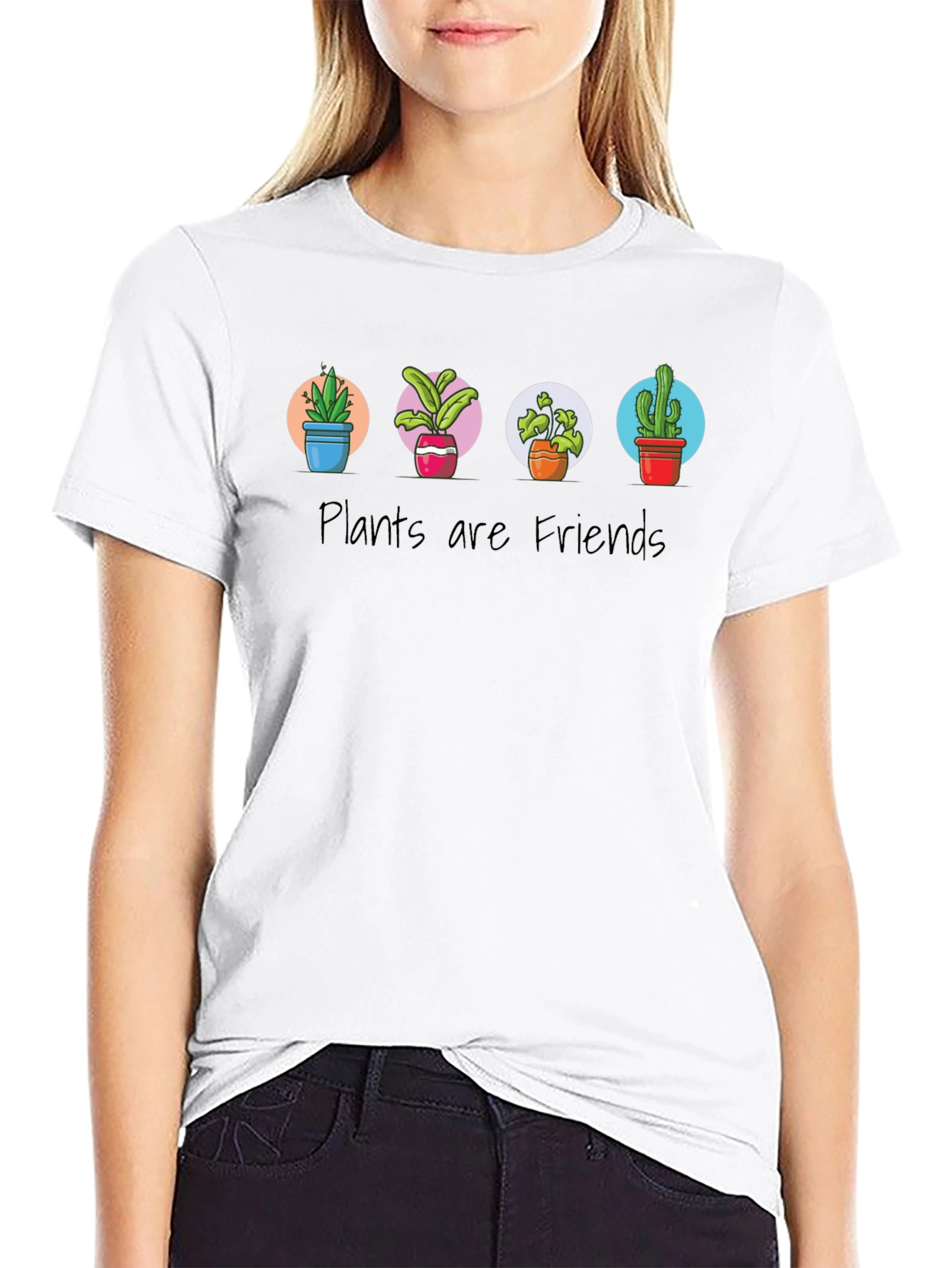 Plants Are Friends Graphic T-Shirt