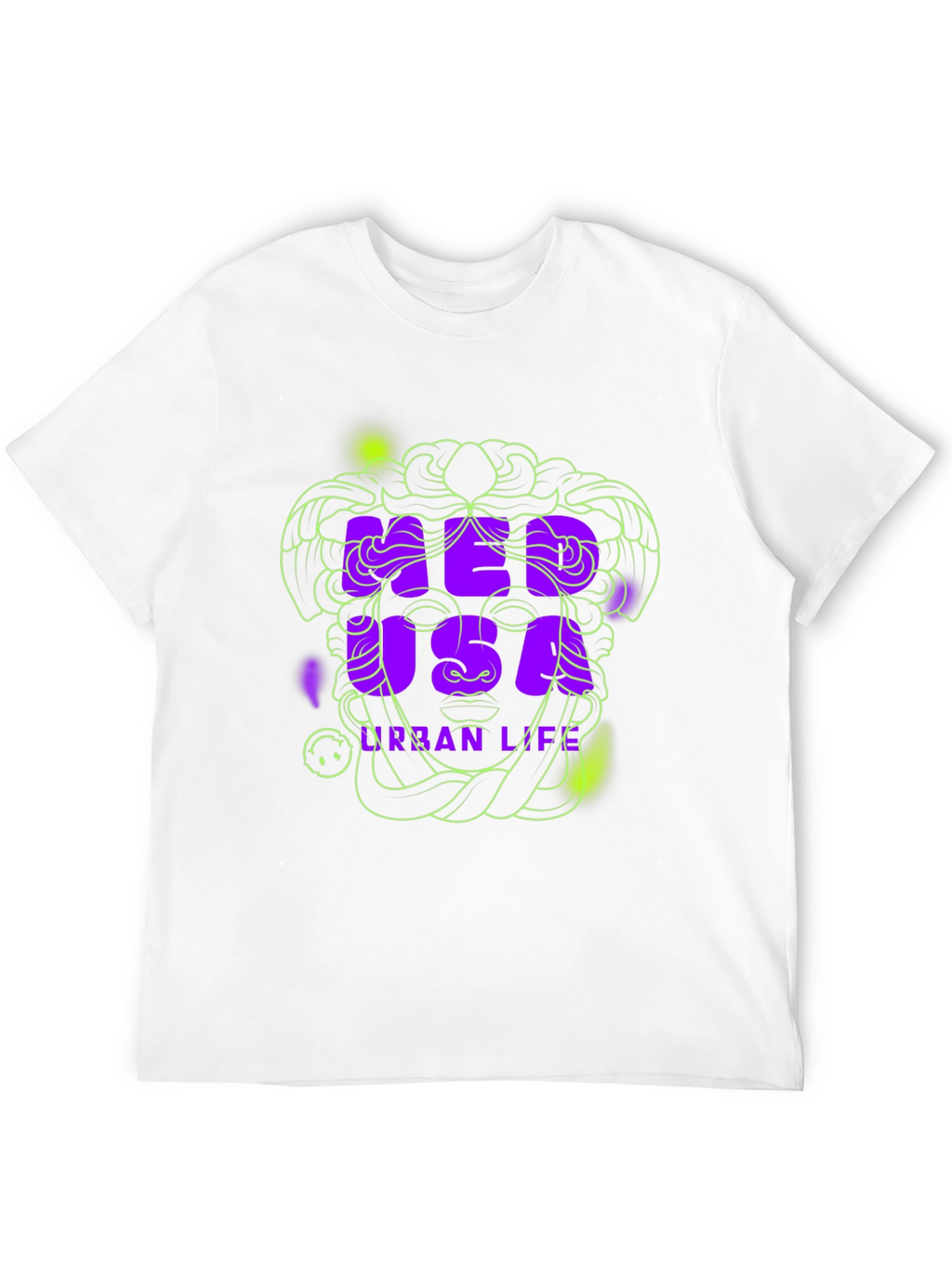 Urban Life Graphic Tee - Medusa Style