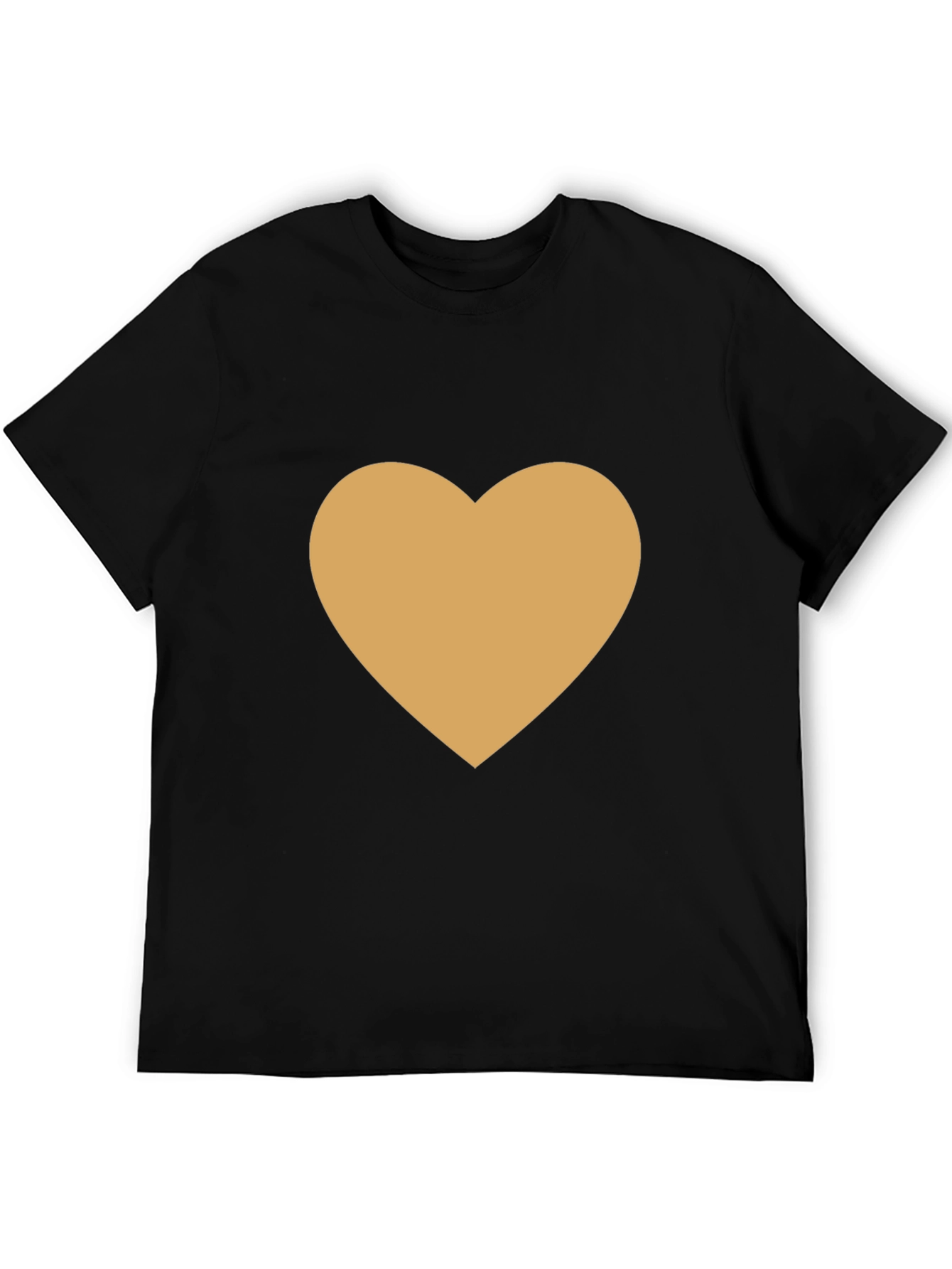 Heart Graphic Black Tee