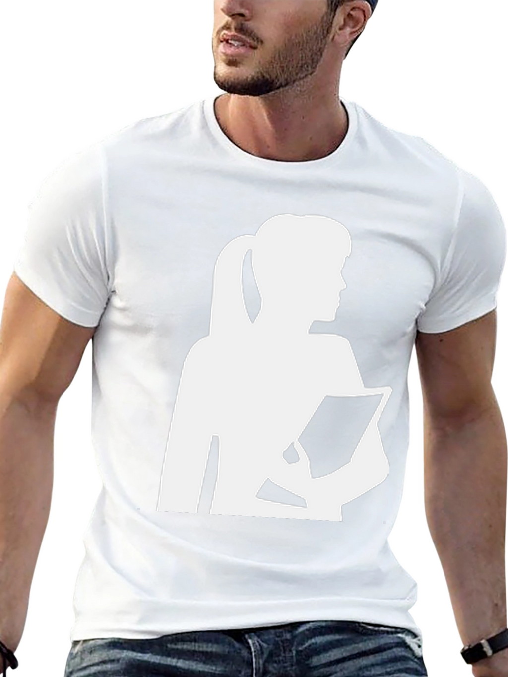 Silhouette Woman Graphic Tee