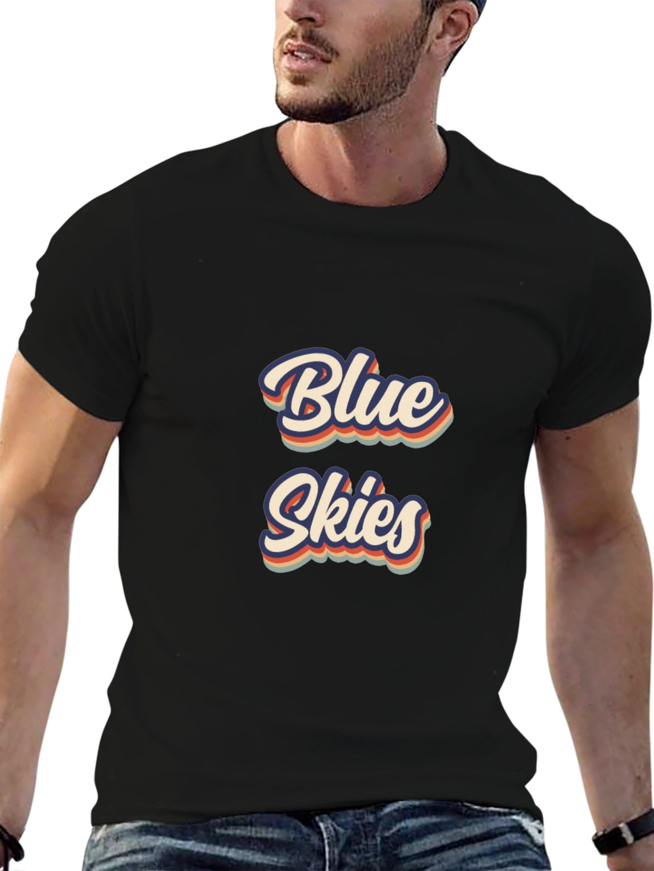 Retro Blue Skies Graphic Tee