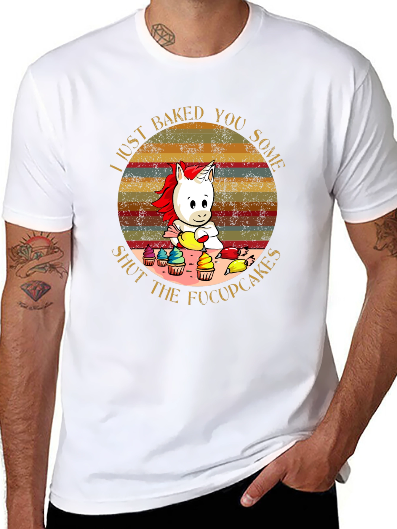 Unicorn Baked Fucupcakes T-Shirt