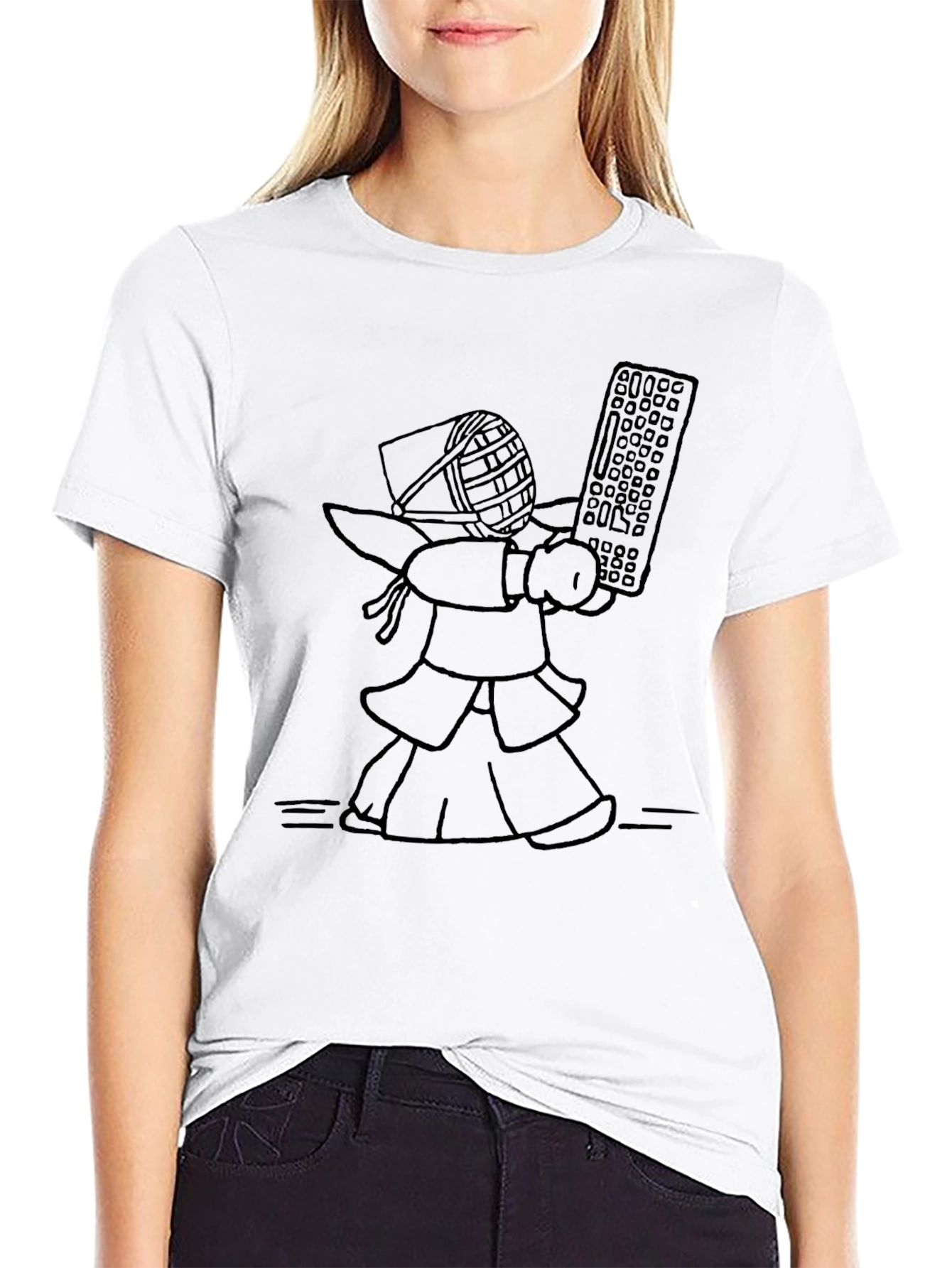 Kendo Keyboard Warrior Black T-Shirt