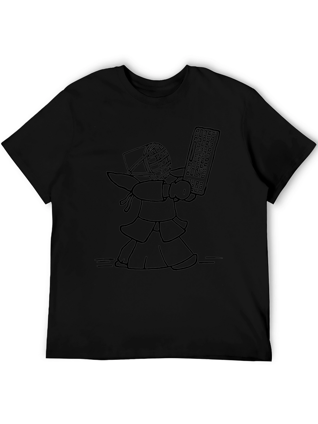 Kendo Keyboard Warrior Black T-Shirt