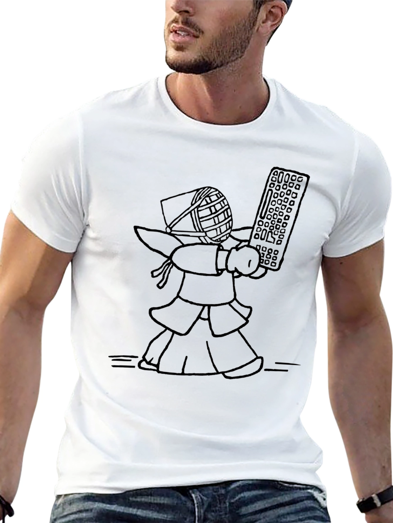 Kendo Keyboard Warrior Black T-Shirt
