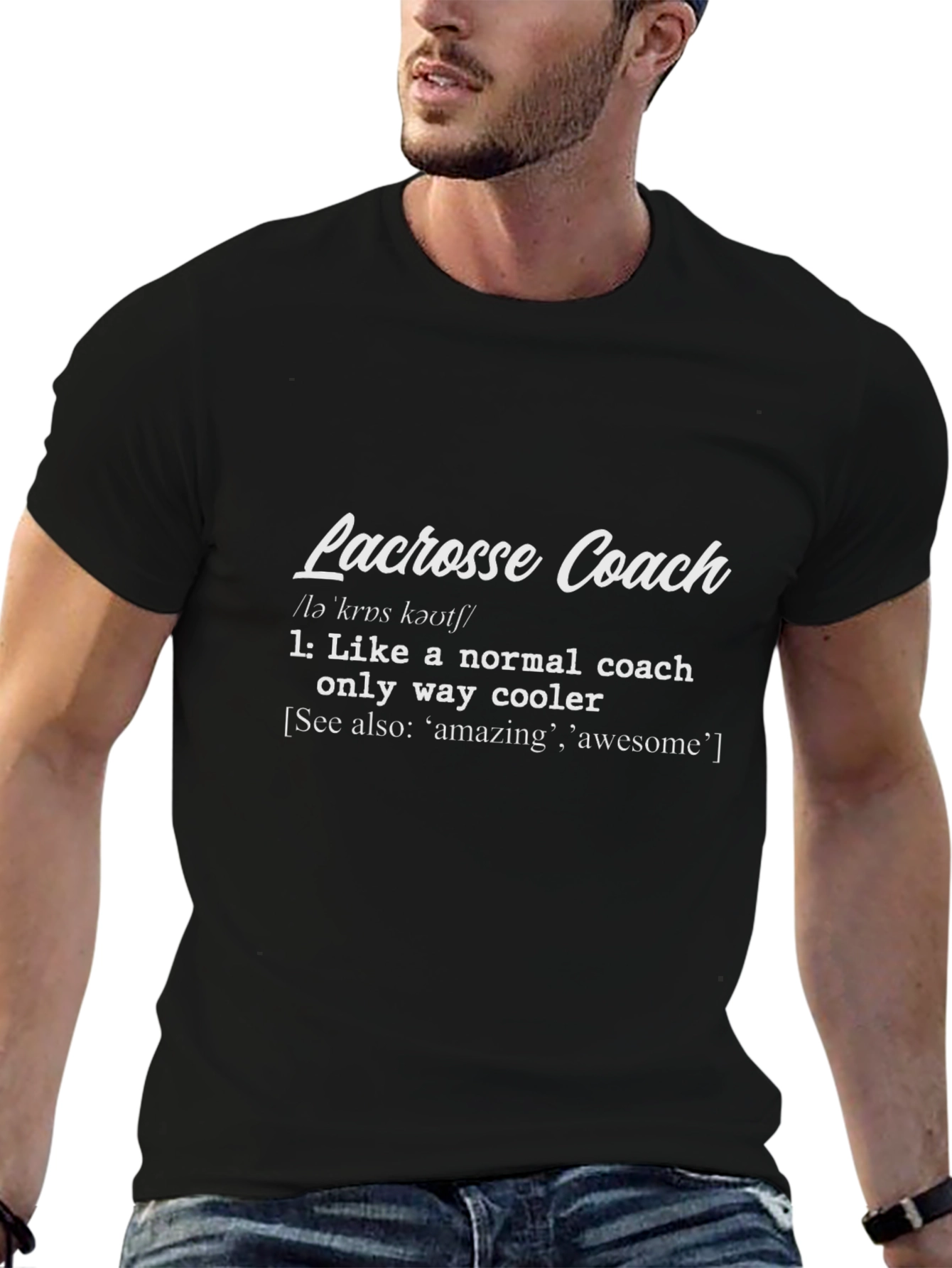 Lacrosse Coach Definition T-Shirt