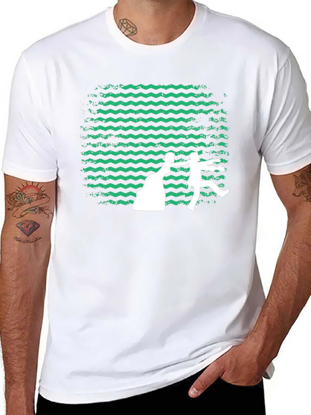 Twin Peaks Inspired T-Shirt - Black Lodge Dance