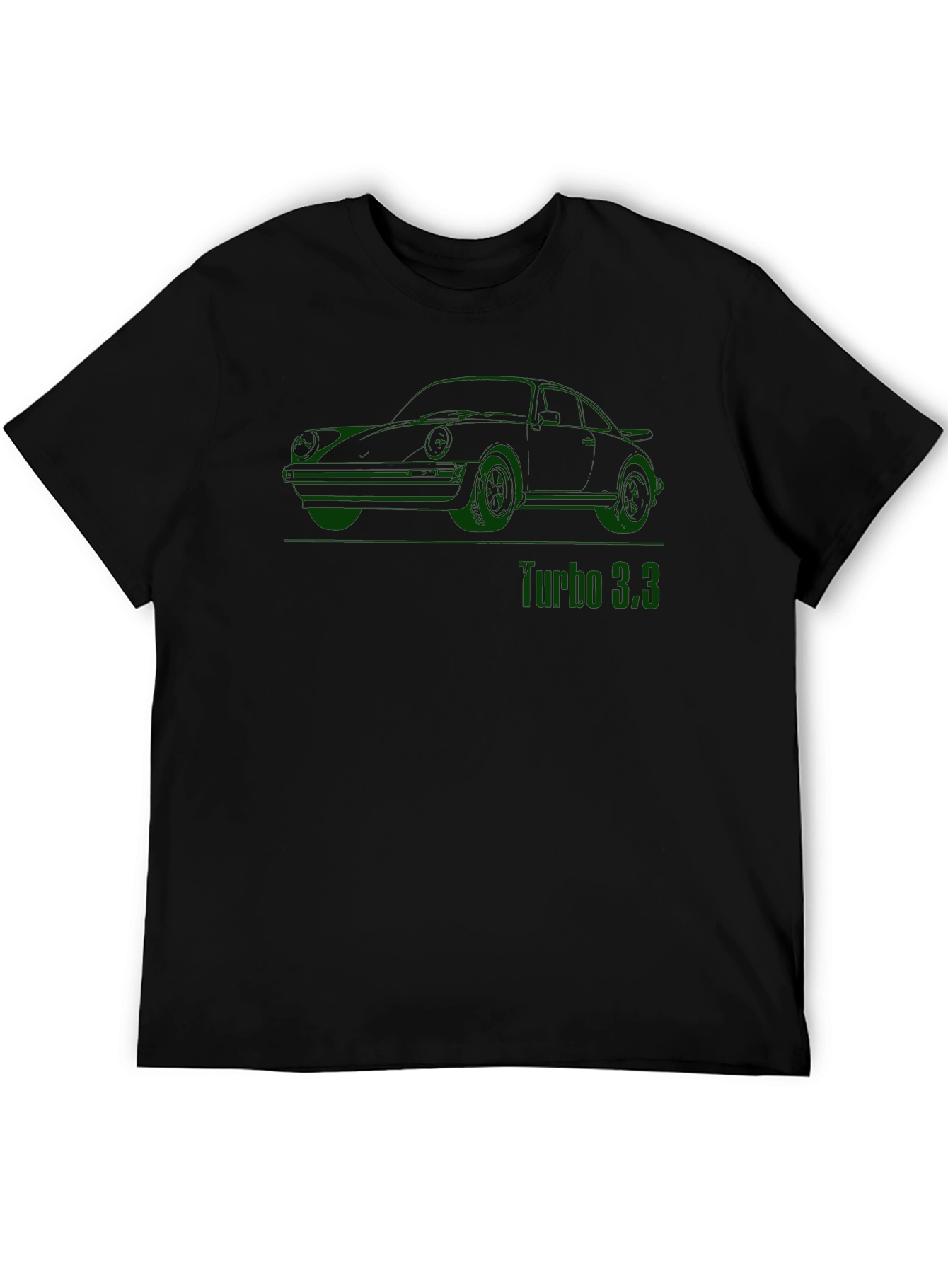 Porsche Turbo 3.3 T-Shirt - Classic Car Graphic Tee