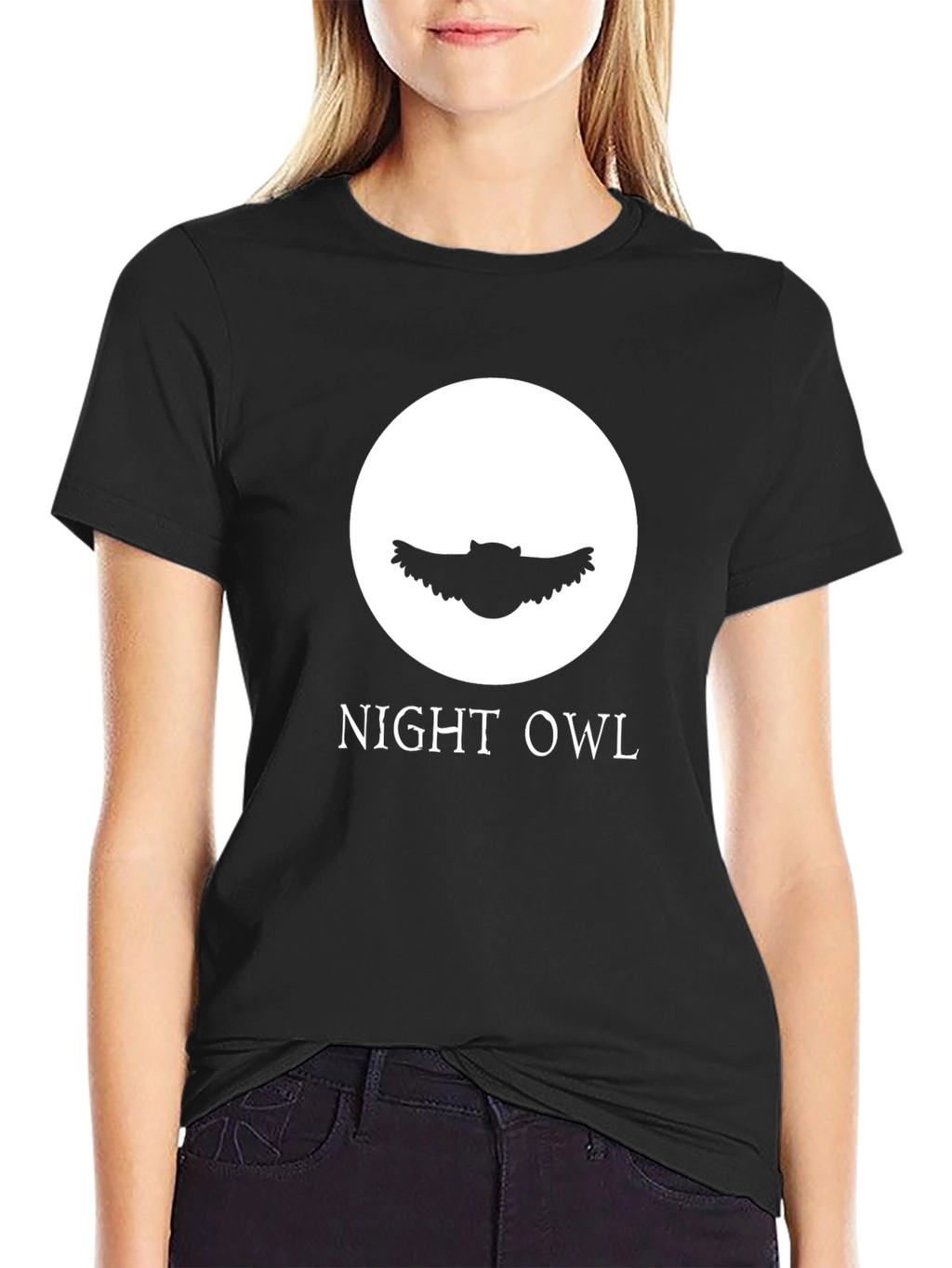 Night Owl Graphic Tee - Stylish and Comfortable