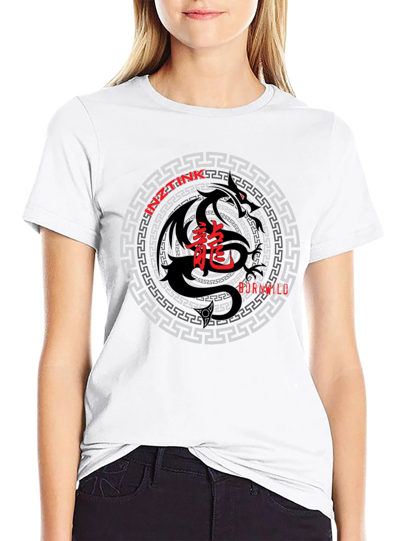 Dragon Graphic T-Shirt - INZTINK Design