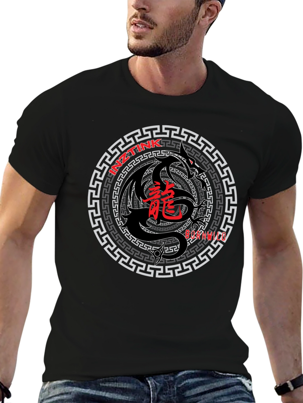 Dragon Graphic T-Shirt - INZTINK Design