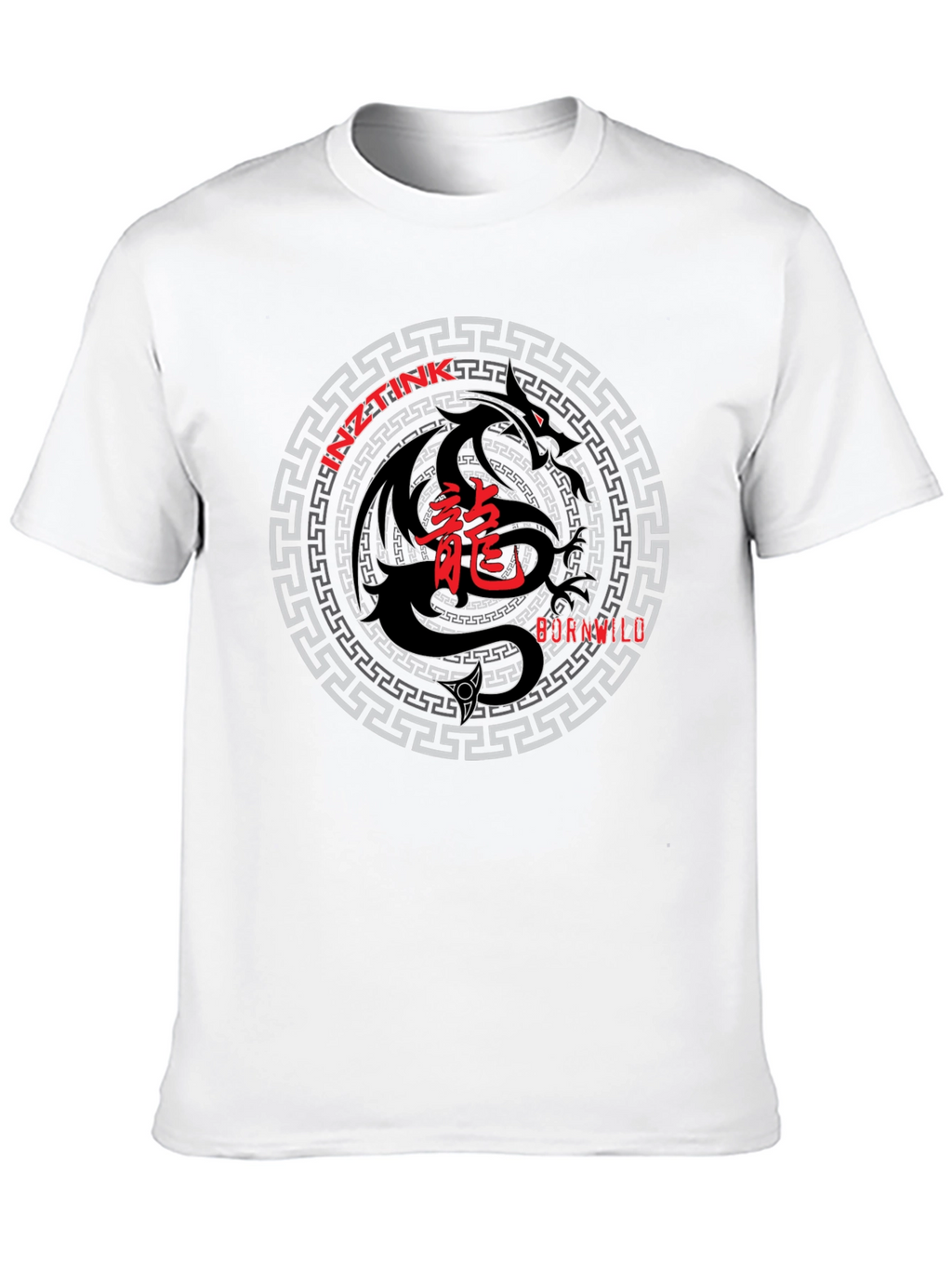 Dragon Graphic T-Shirt - INZTINK Design