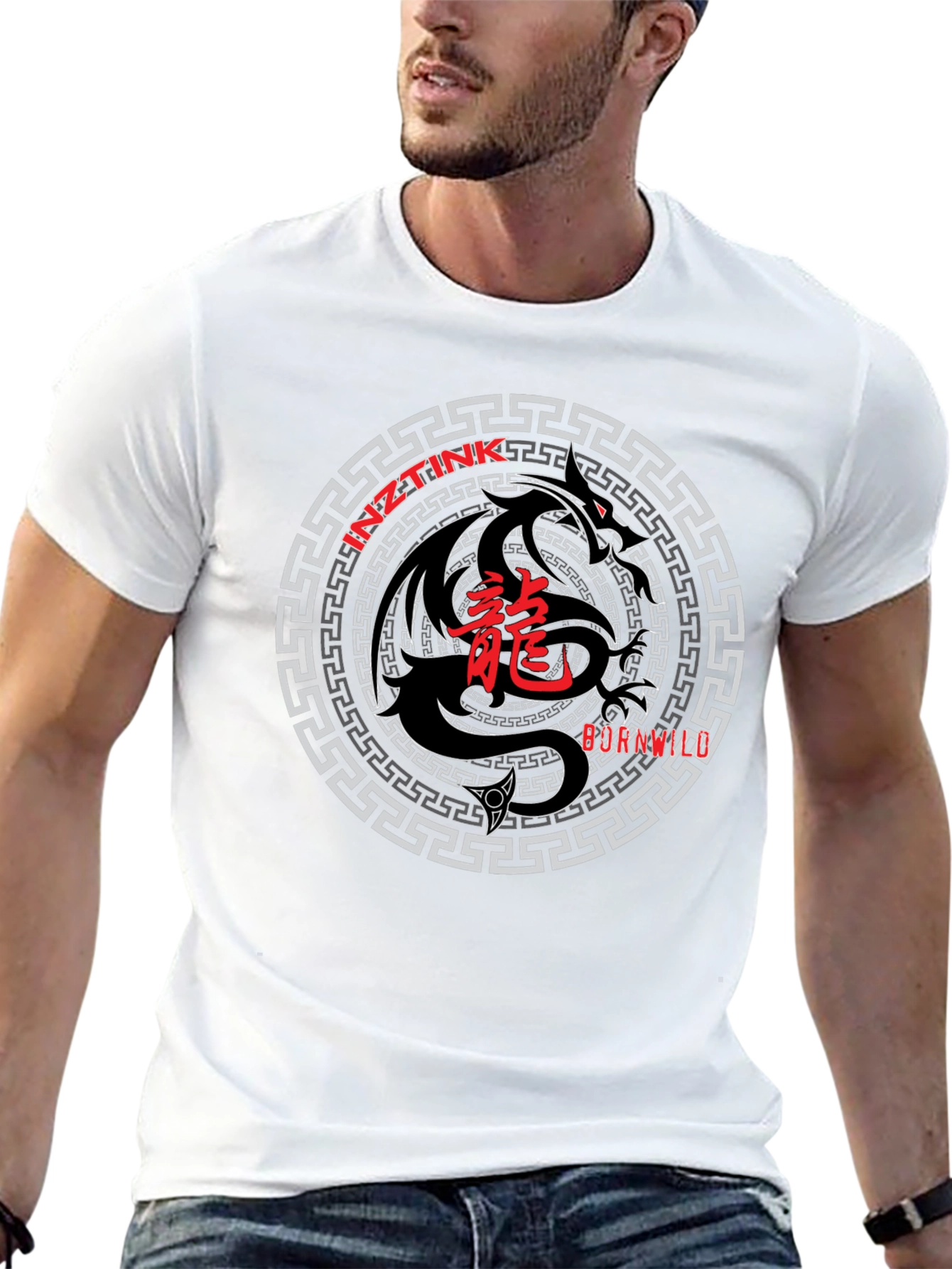 Dragon Graphic T-Shirt - INZTINK Design