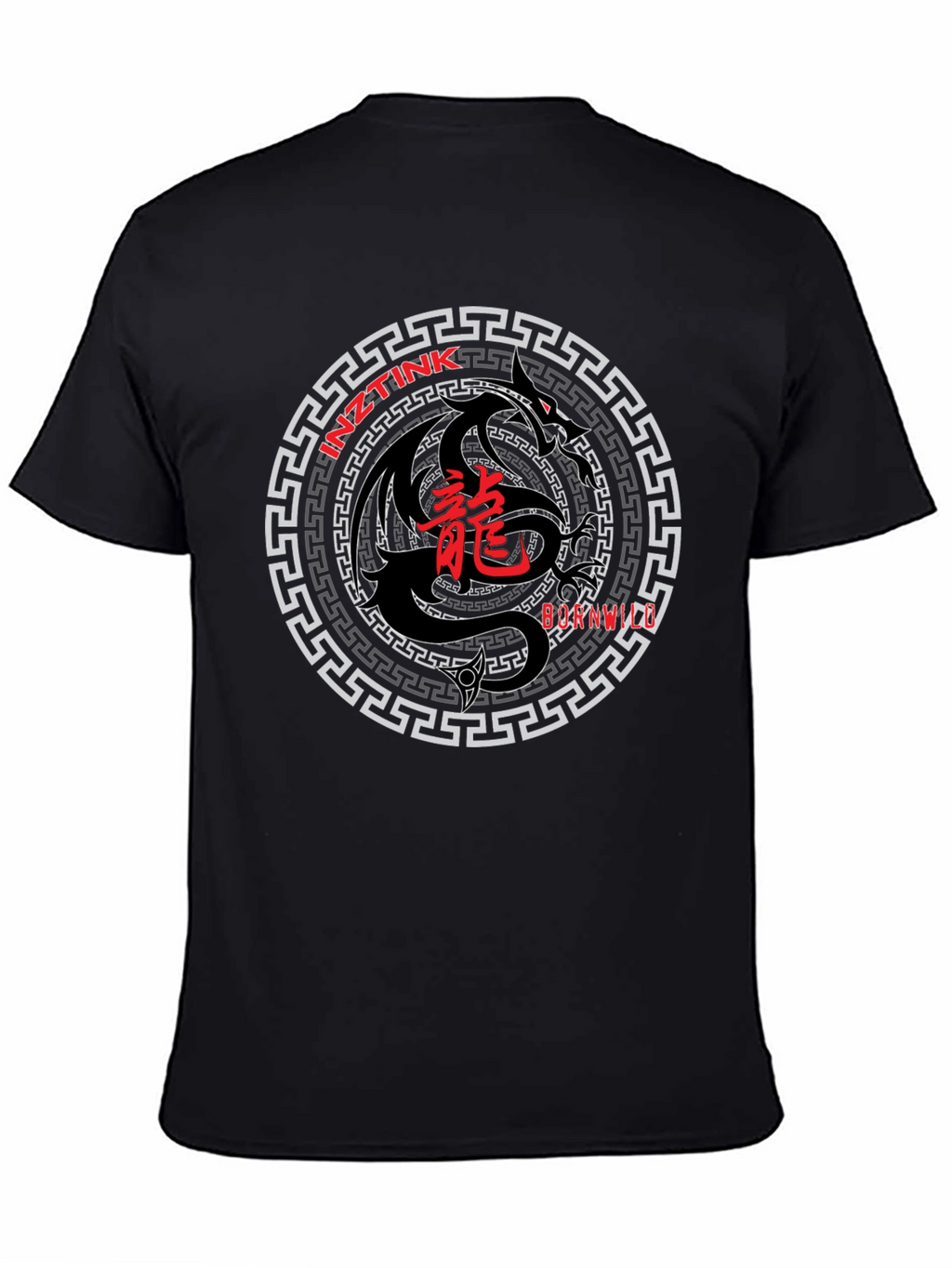 Dragon Graphic T-Shirt - INZTINK Design
