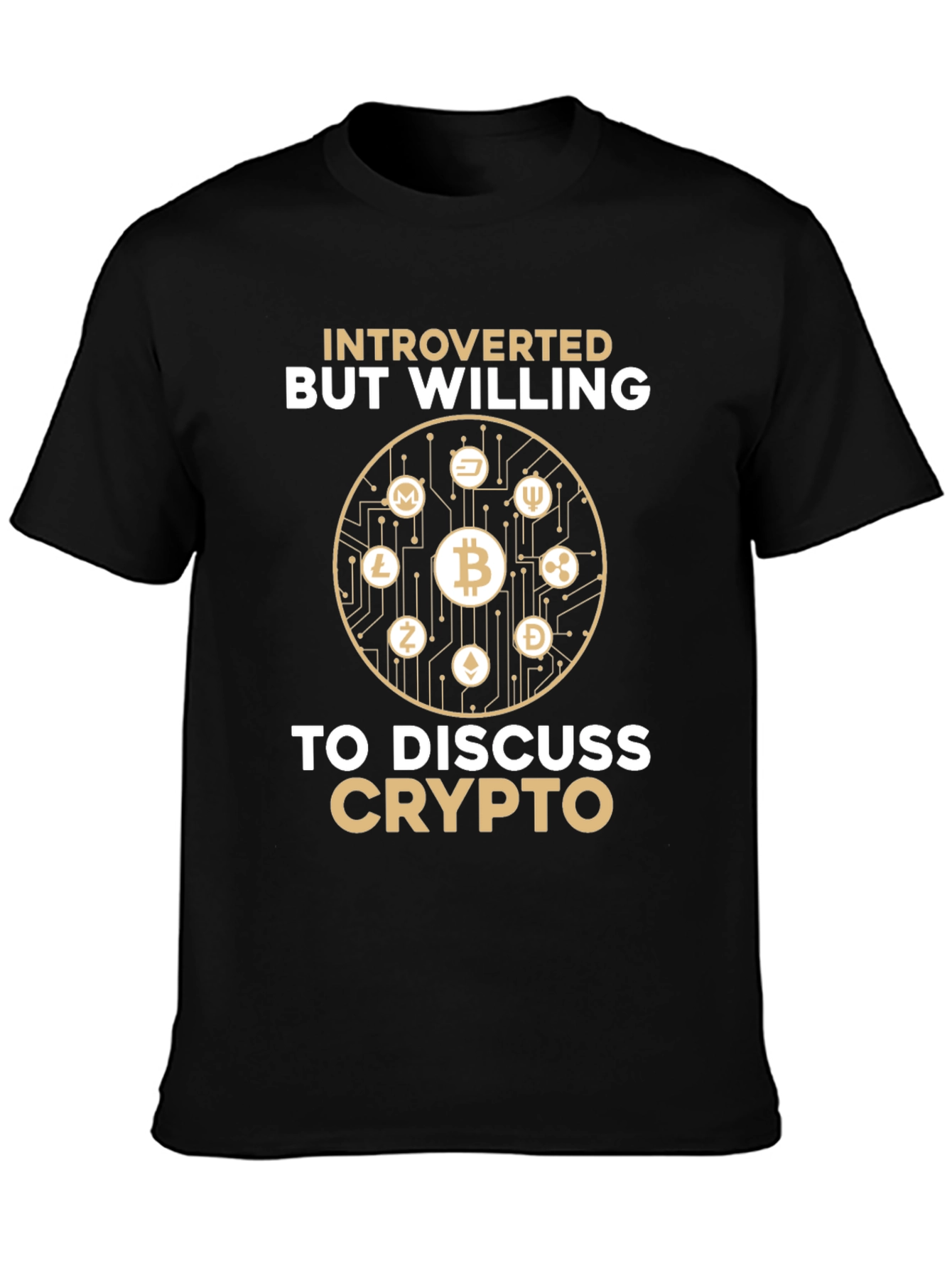 Introverted Crypto Enthusiast T-Shirt
