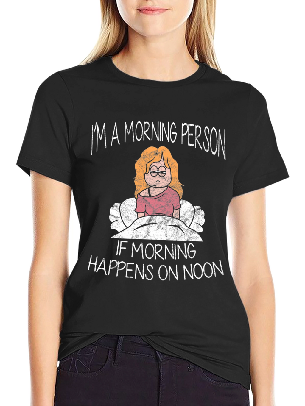 Funny Morning Person Graphic Tee