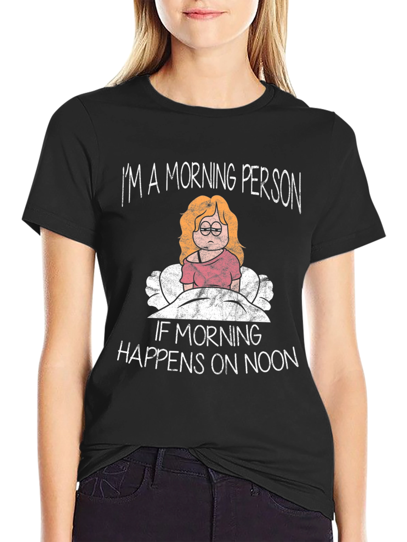 Funny Morning Person Graphic Tee