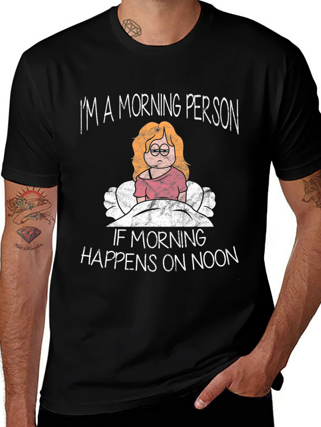 Funny Morning Person Graphic Tee