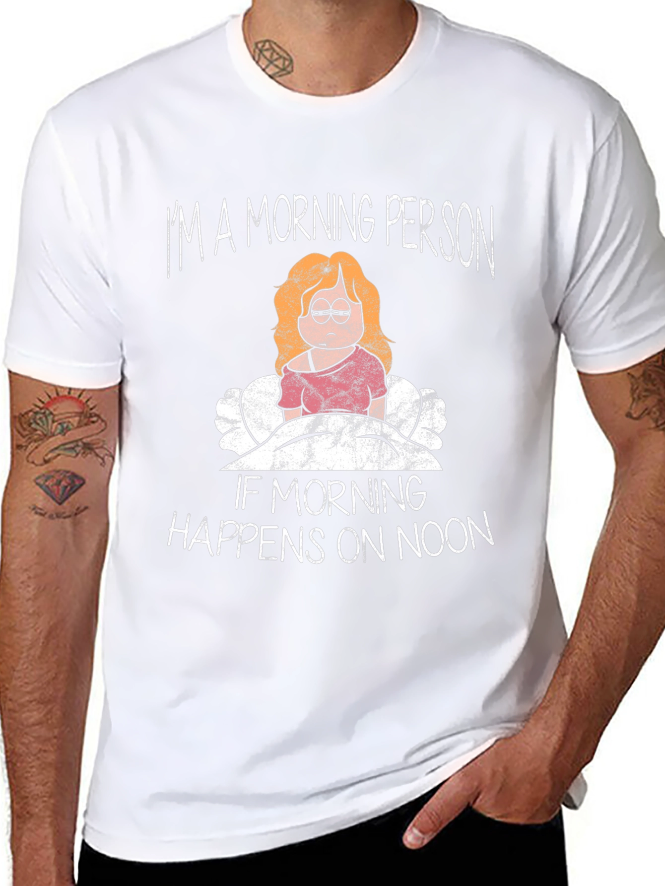 Funny Morning Person Graphic Tee