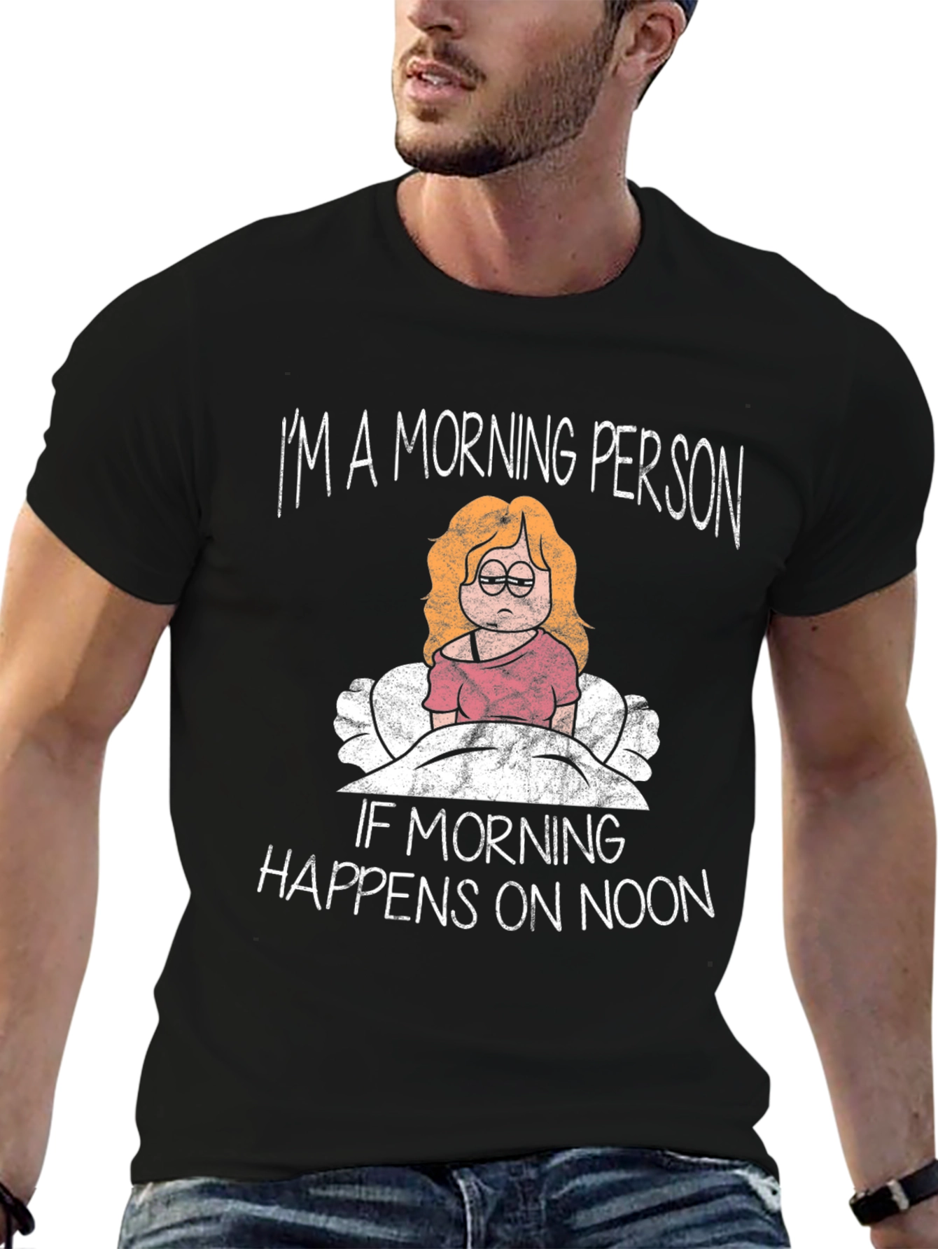 Funny Morning Person Graphic Tee