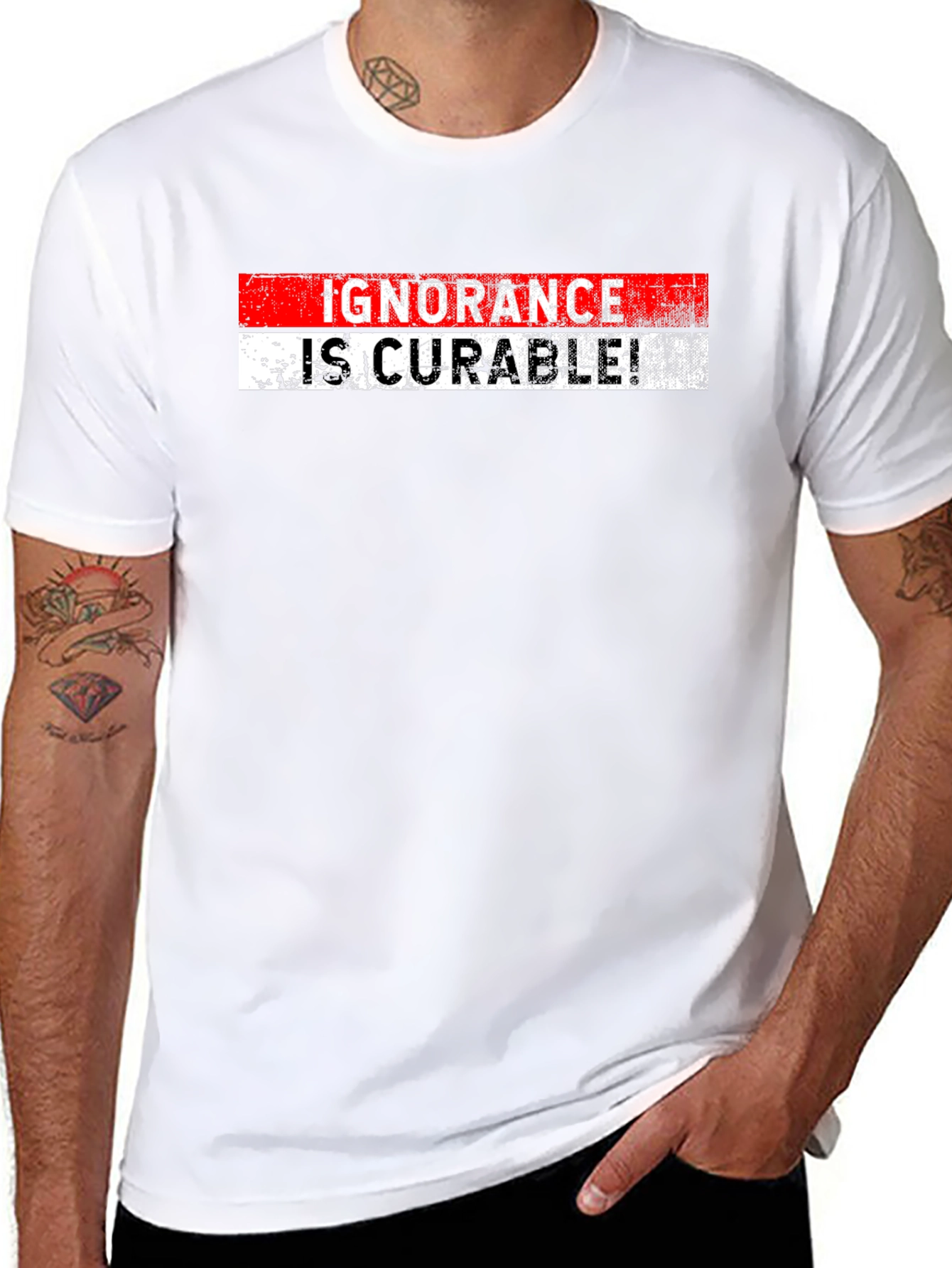 Ignorance is Curable Graphic Tee