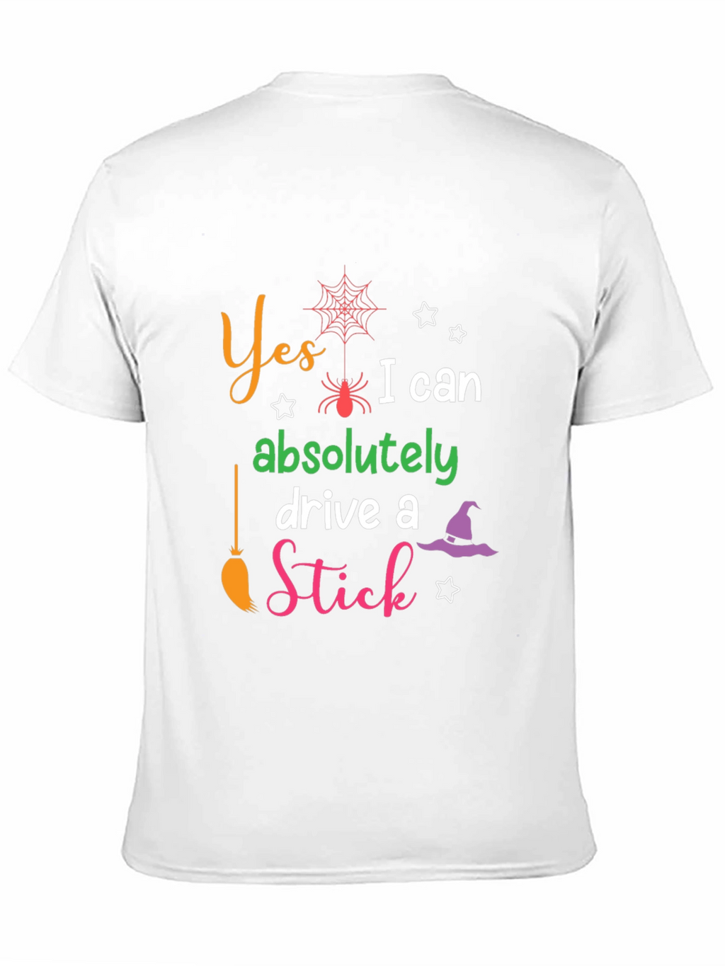Yes I Can Drive a Stick Halloween T-Shirt