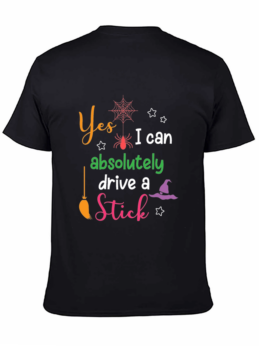 Yes I Can Drive a Stick Halloween T-Shirt