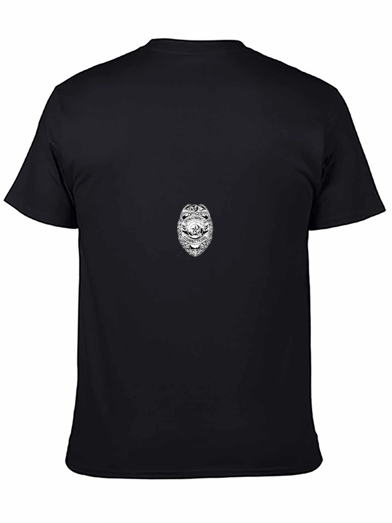 Officer Department of Corrections Badge T-Shirt