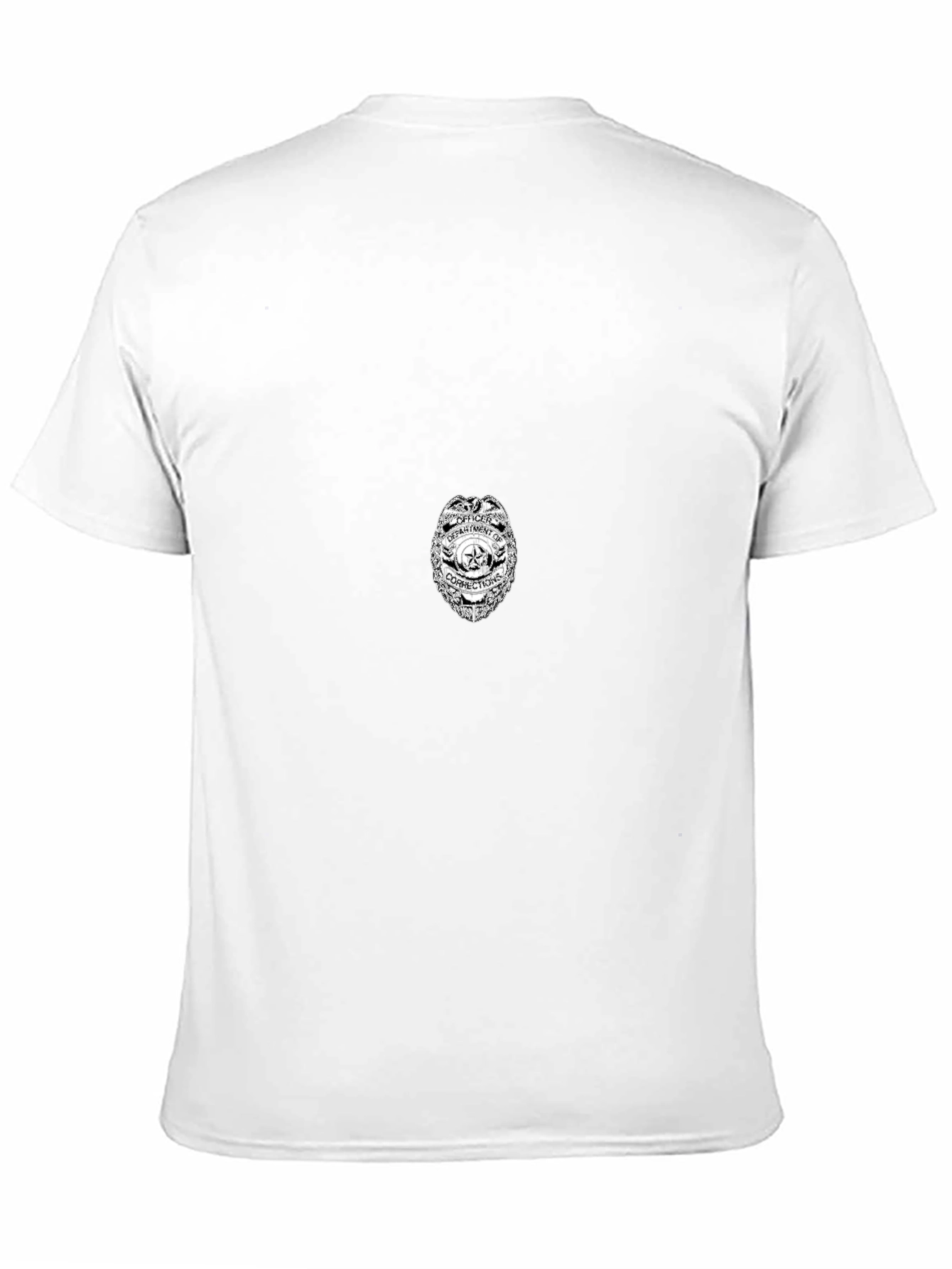 Officer Department of Corrections Badge T-Shirt