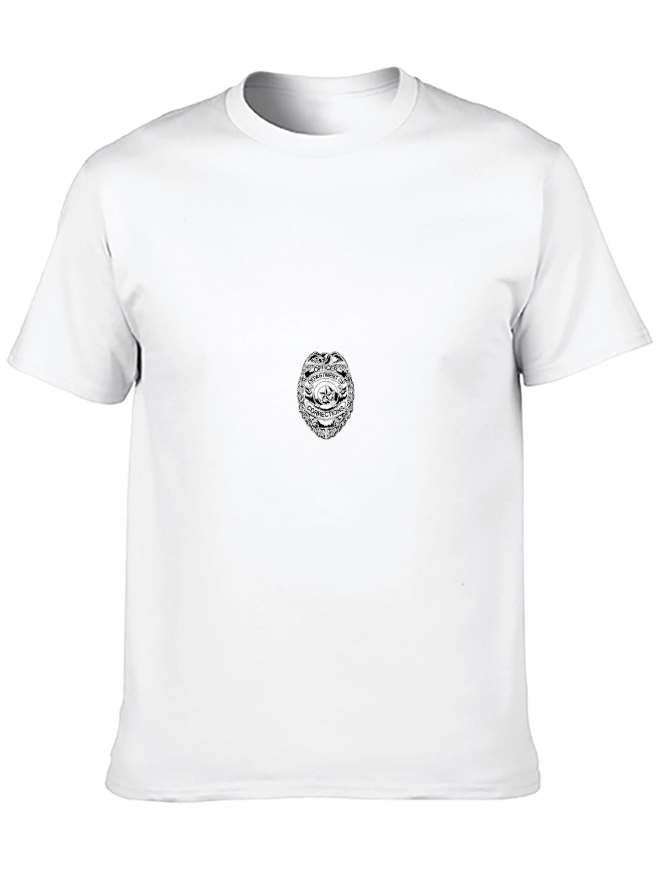 Officer Department of Corrections Badge T-Shirt