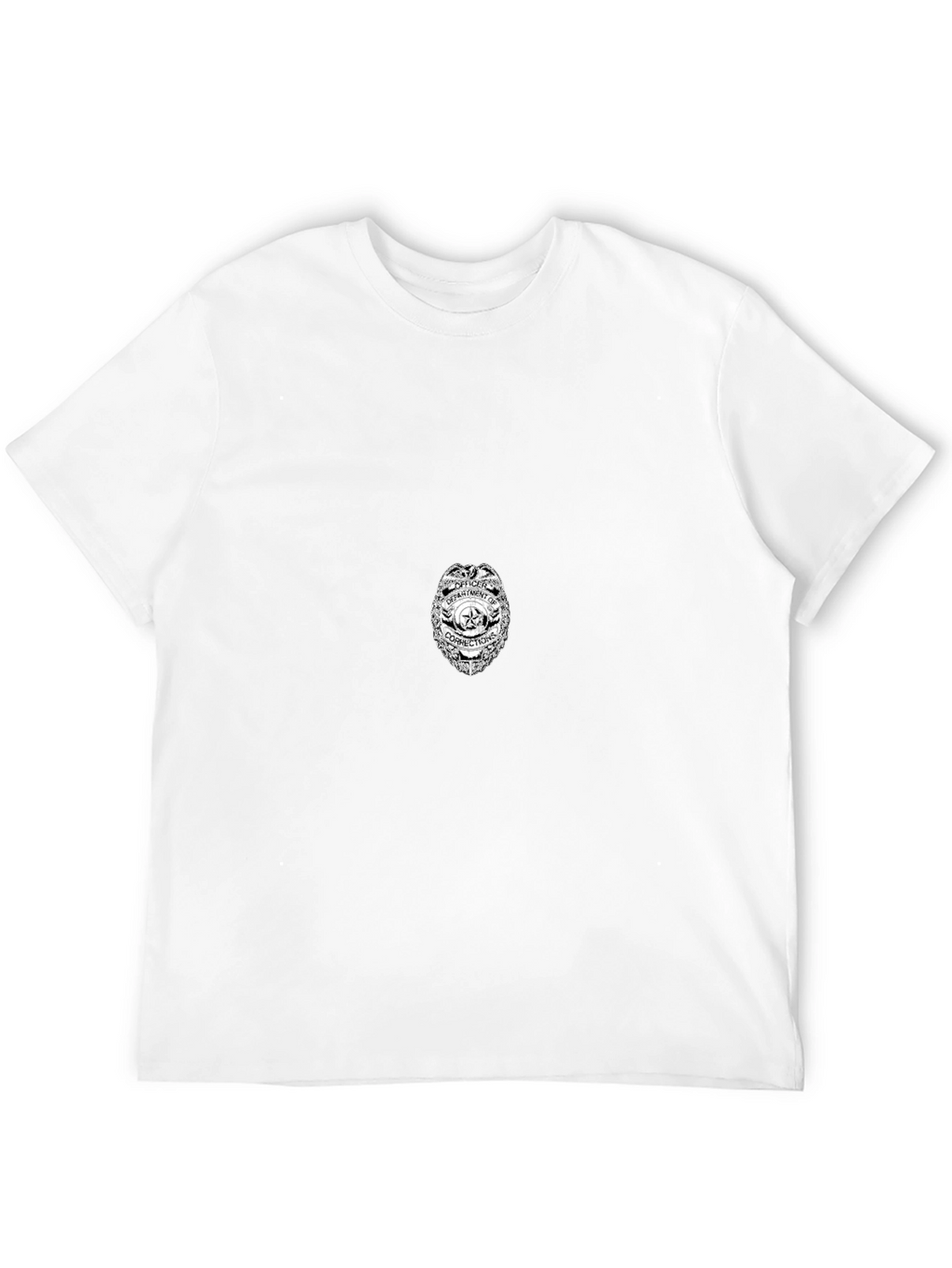 Officer Department of Corrections Badge T-Shirt