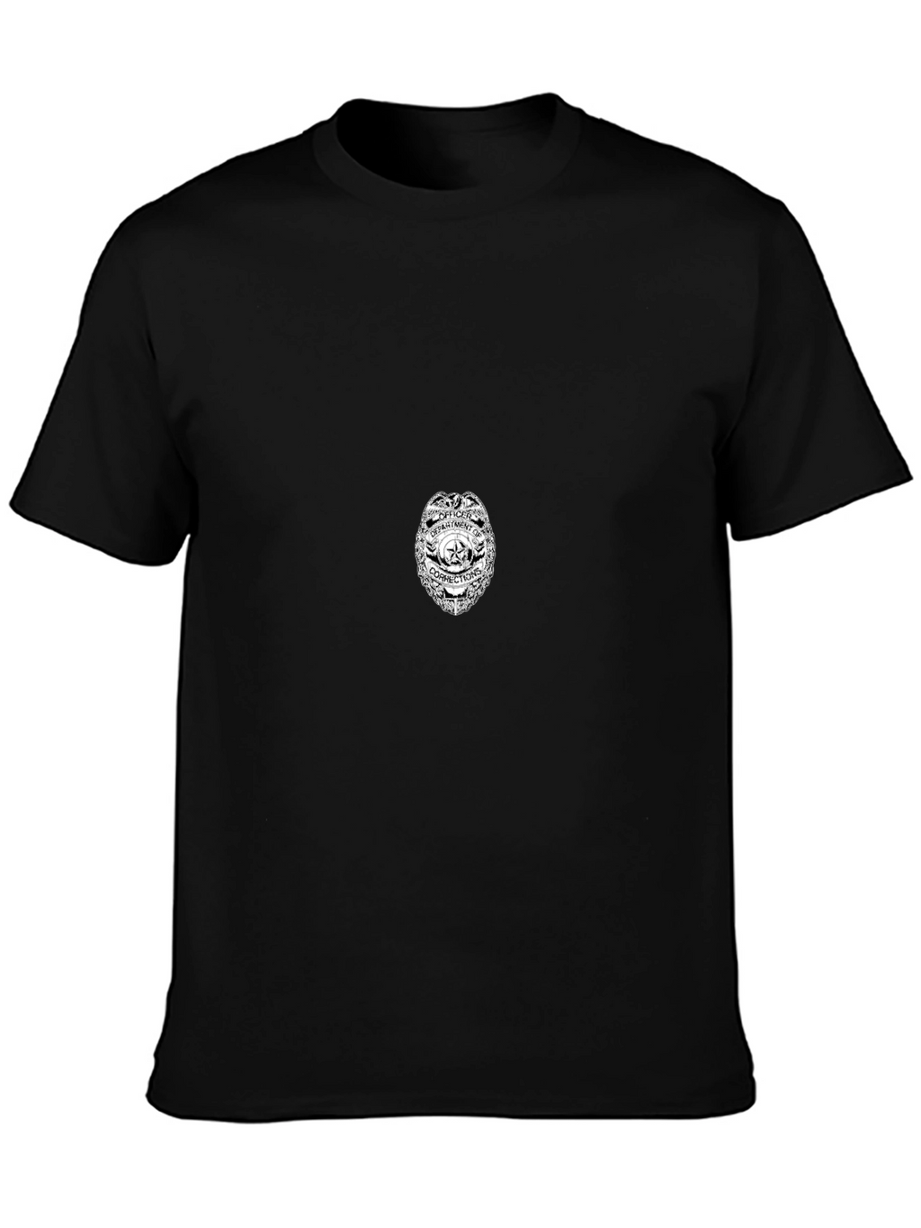 Officer Department of Corrections Badge T-Shirt