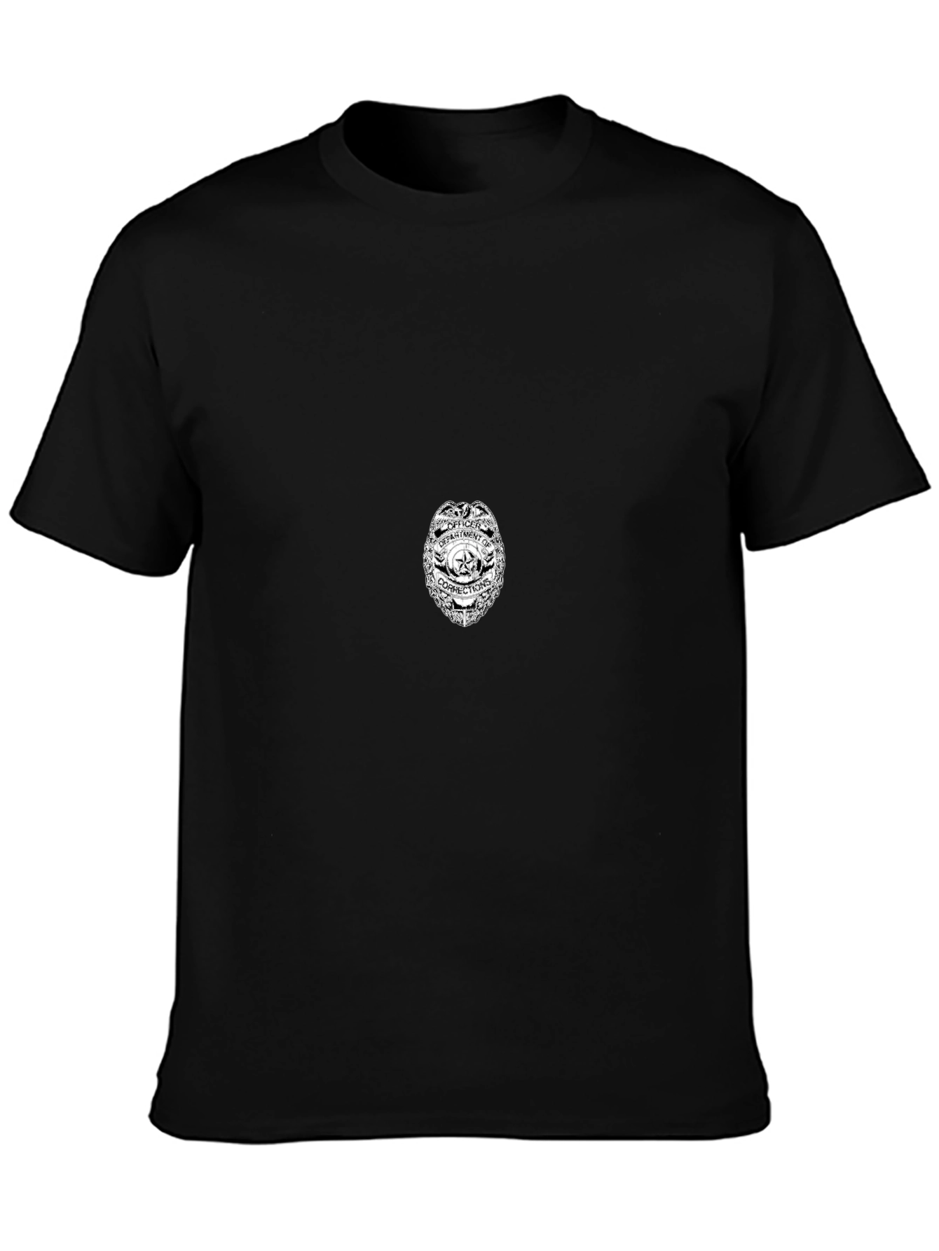 Officer Department of Corrections Badge T-Shirt