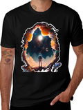 Astronaut Portal Graphic T-Shirt