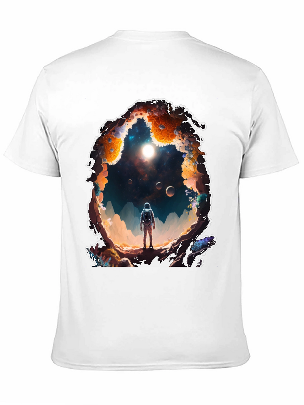 Astronaut Portal Graphic T-Shirt