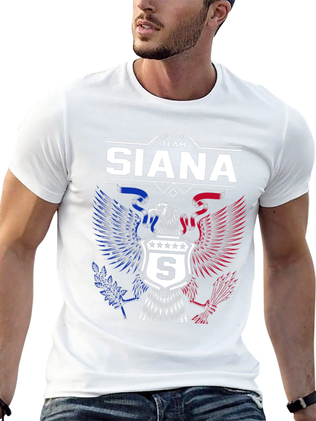 Team Siana Patriotic Eagle T-Shirt
