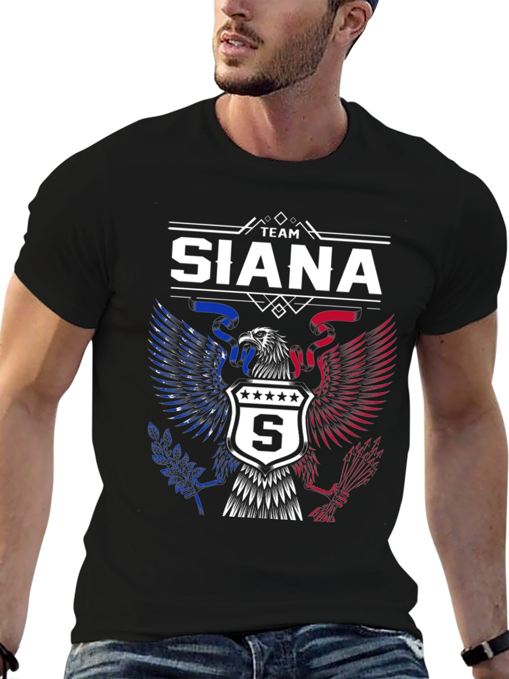 Team Siana Patriotic Eagle T-Shirt
