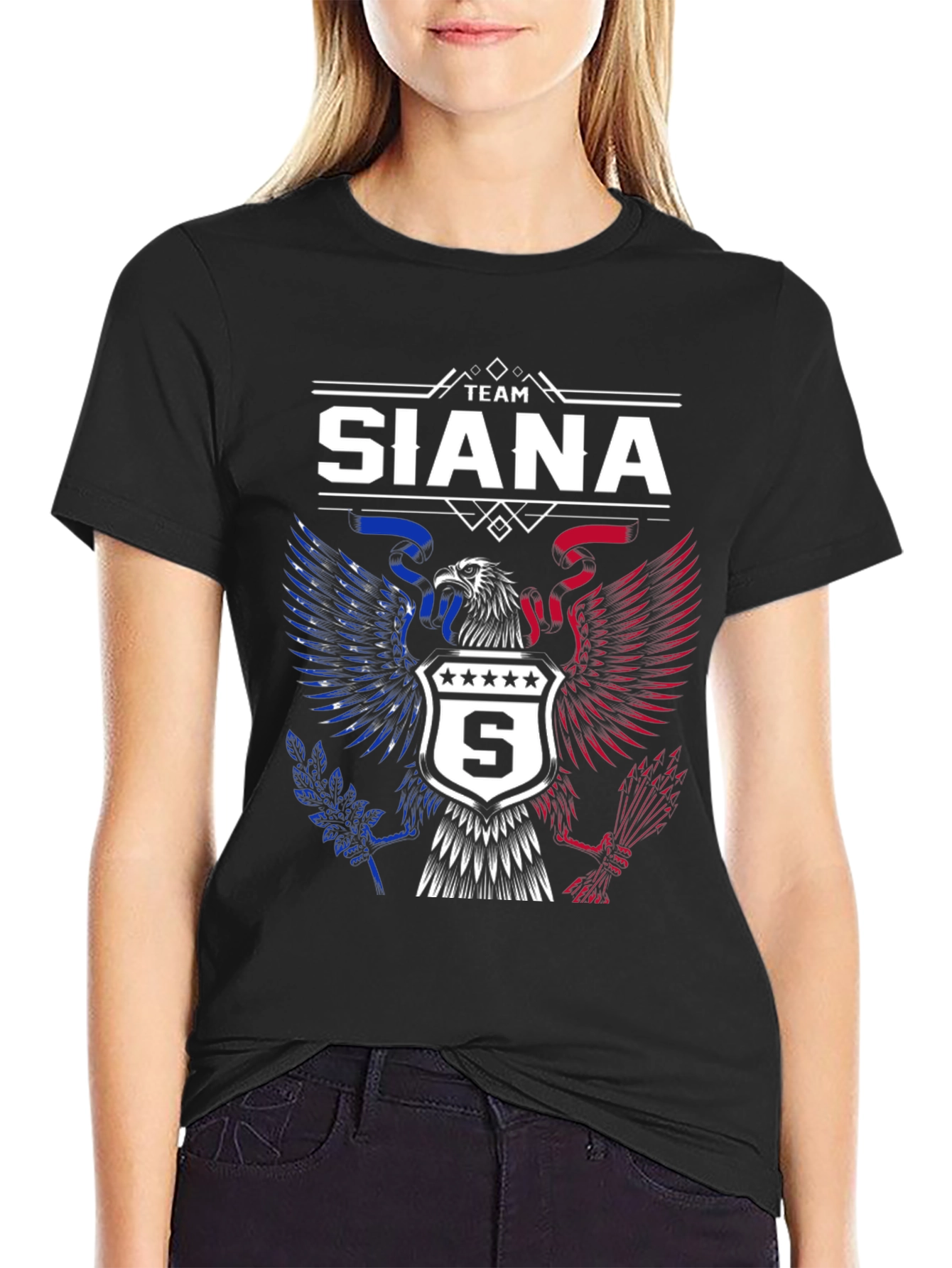 Team Siana Patriotic Eagle T-Shirt