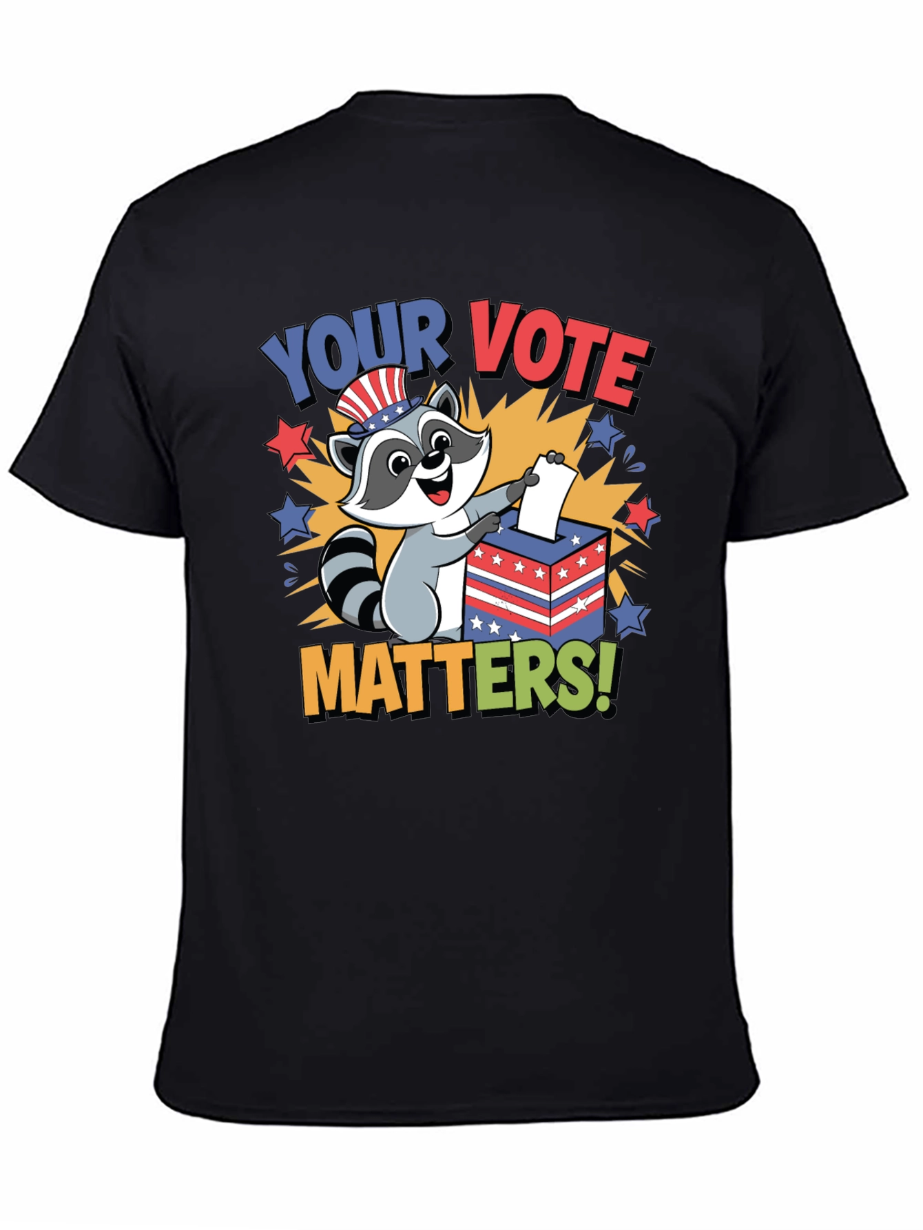 Your Vote Matters Raccoon T-Shirt