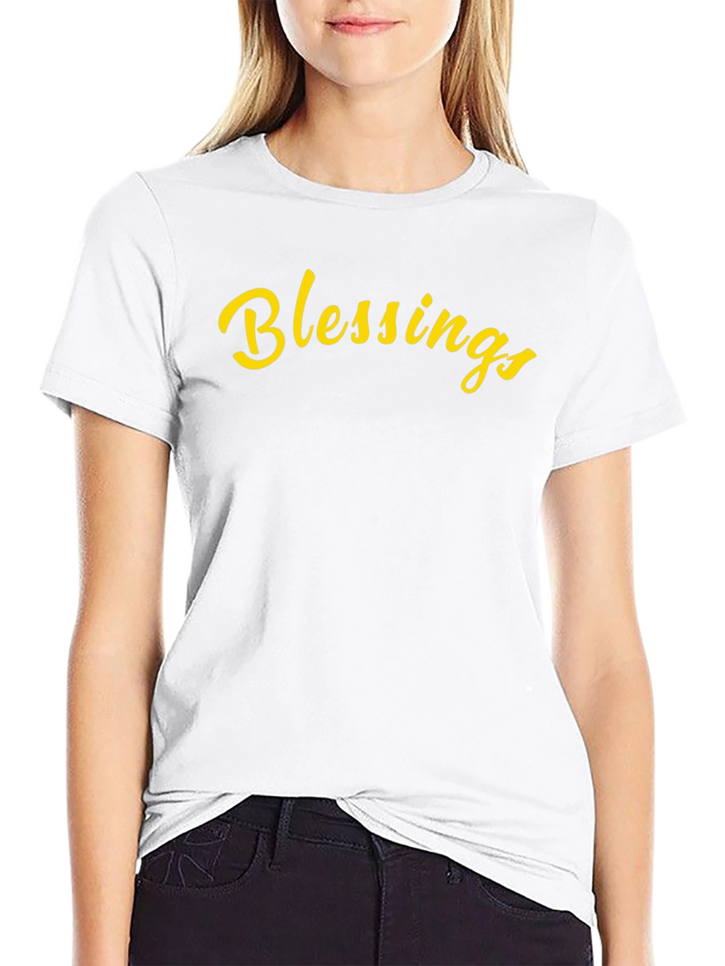 Blessings Graphic Tee - Black