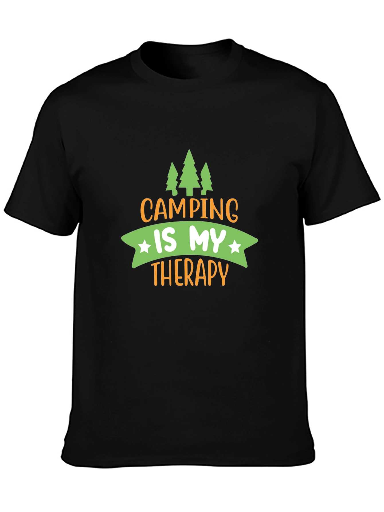 Camping Is My Therapy Graphic Tee
