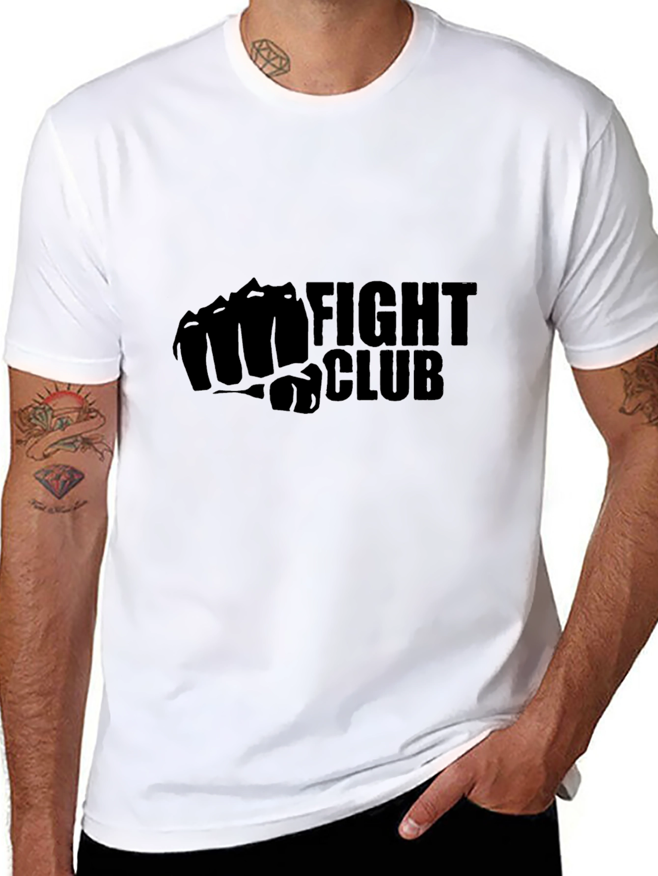Fight Club T-Shirt - Black Graphic Tee