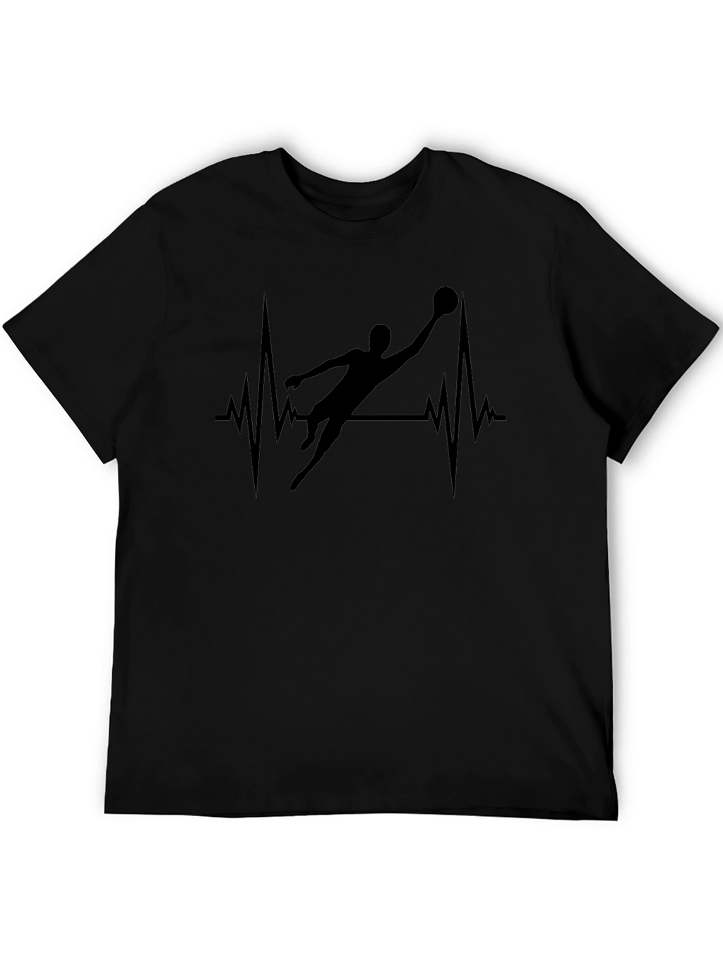 Heartbeat Goalie T-Shirt - Black Jersey