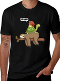 Sloth Turtle Snail Yee-Haw T-Shirt