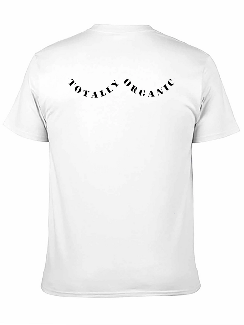 Totally Organic Mens Black T-Shirt