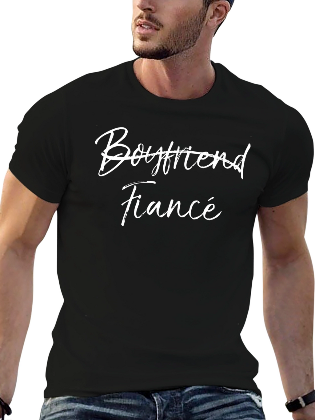 Boyfriend Fiance T-Shirt - Groom to Be Tee