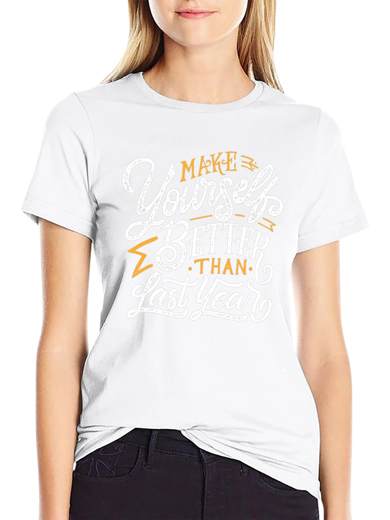 Motivational T-Shirt: Make Yourself Better