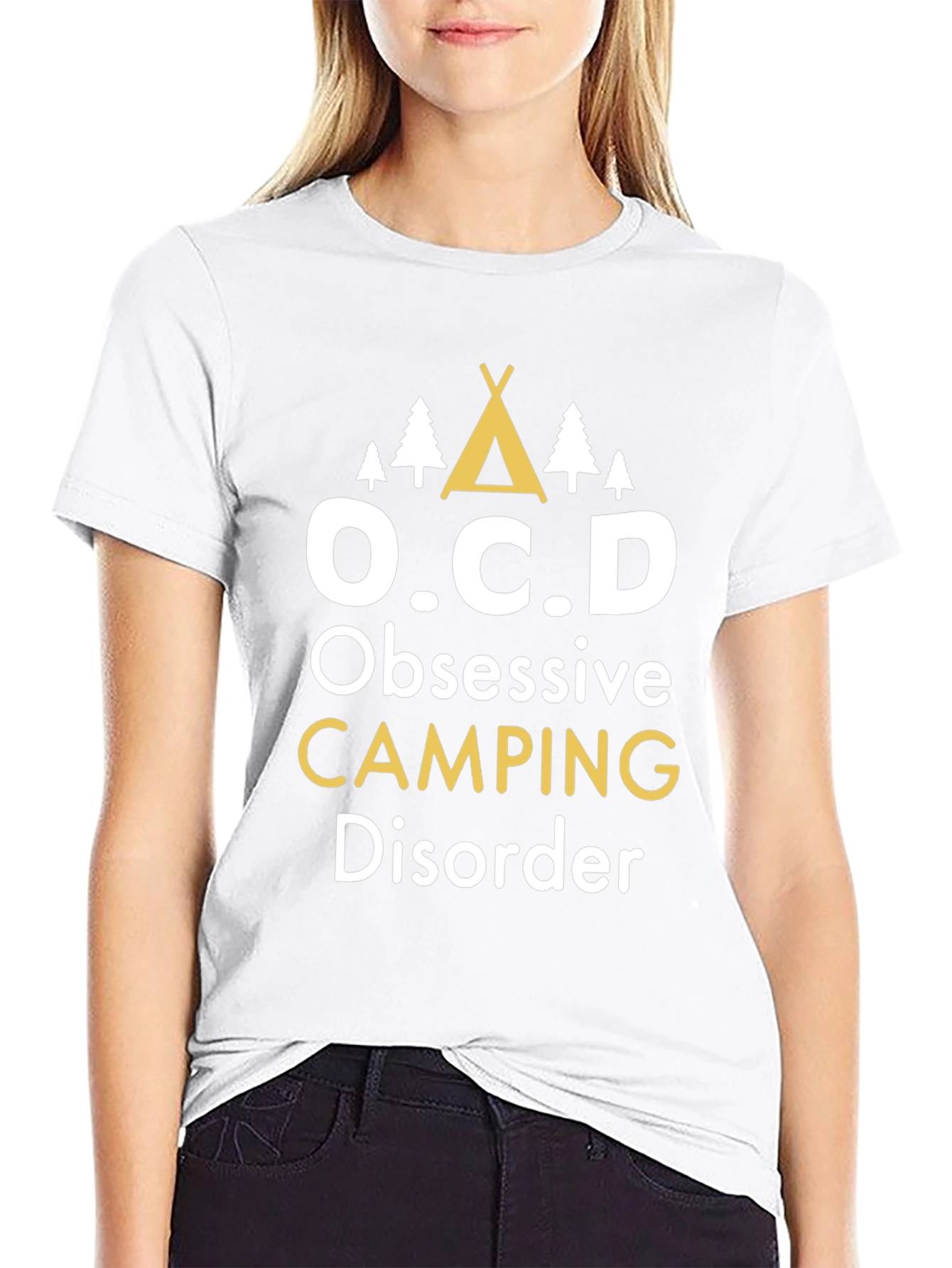 Obsessive Camping Disorder T-Shirt - Funny Graphic Tee