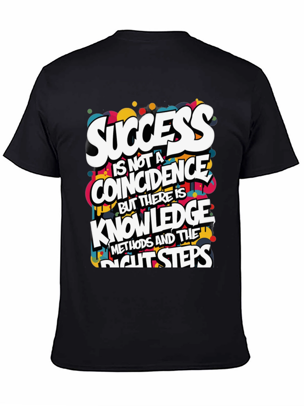 Success Knowledge Graphic T-Shirt - Motivational Design