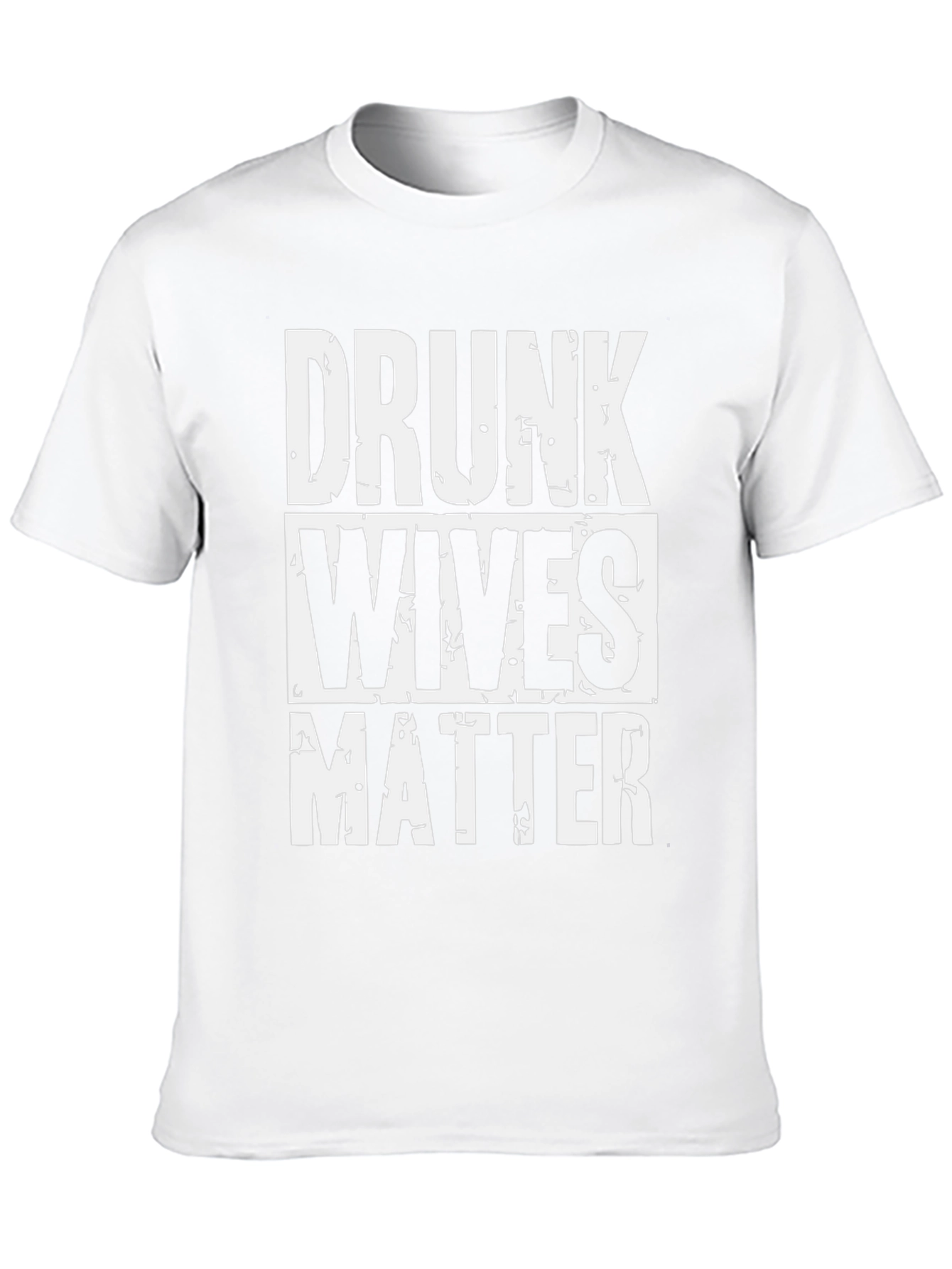 Drunk Wives Matter Graphic T-Shirt